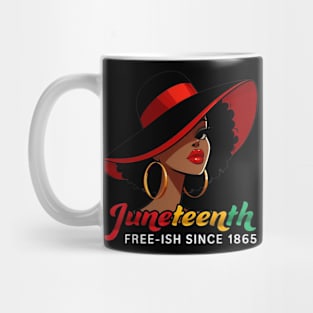 Juneteenth - FREE-ISH SINCE 1865-Celebrating  Freedom Day 1865 Mug